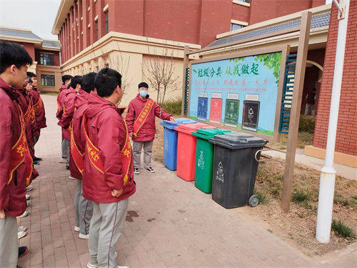 石家莊旅游學(xué)校  “垃圾分類進(jìn)校園，童心同行助環(huán)?！敝黝}宣傳活動總結(jié)